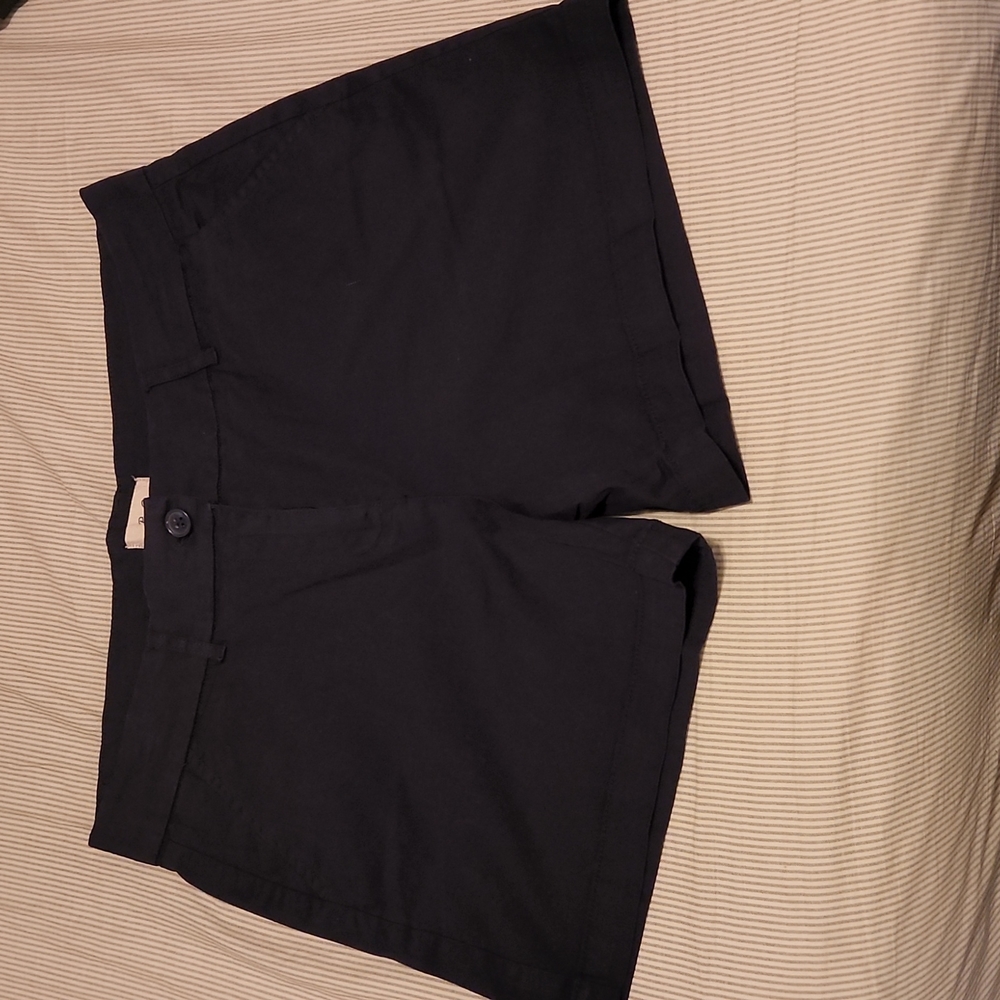 Per Se Navy Shorts